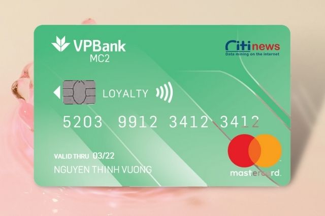 Thẻ MC2 credit VPBank