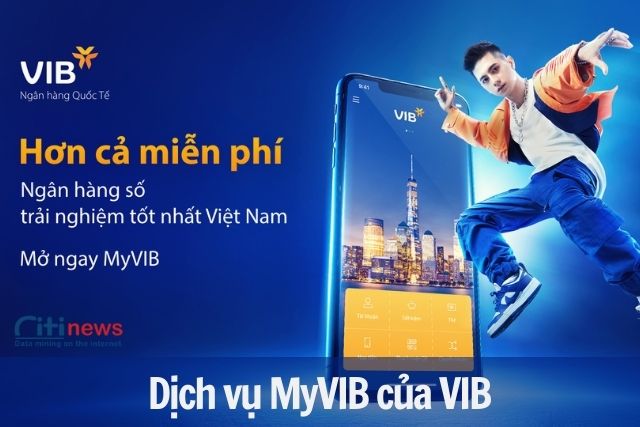 Dịch vụ mobile banking của ngân hàng Quốc Tế (VIB)