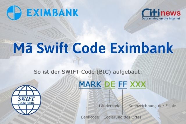 Cập nhật mã Swift Code ngân hàng Eximbank