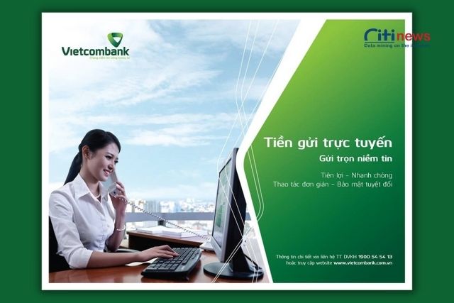 Tìm hiểu về gửi tiền tiết kiệm online Vietcombank