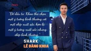 Tiểu sử Shark Khoa - Vị &quot;CÁ MẬP&quot; trẻ tuổi nhất của Shark Tank Việt Nam