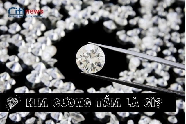 Kim cương tấm là những viên kim cương có kích thước dưới 3 ly