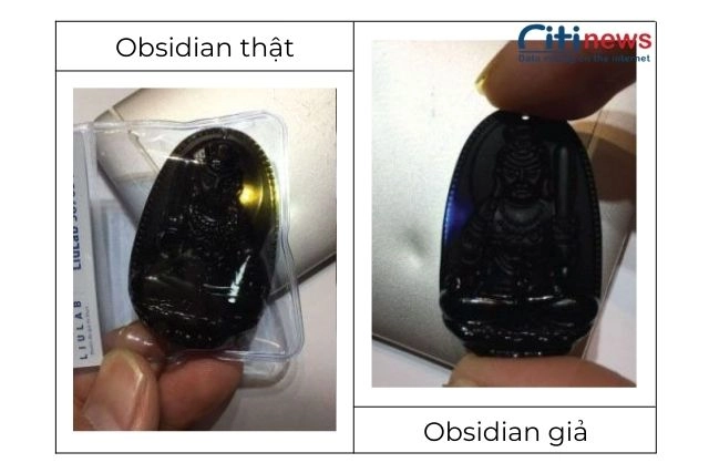 Nhận biết đá Obsidian thật giả