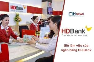 Cập nhật giờ làm việc của ngân hàng HD Bank mới nhất 2023