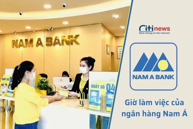 Thời gian làm việc của ngân hàng Nam Á
