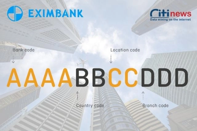 Swift Code của ngân hàng Eximbank dùng để làm gì?
