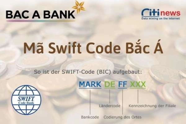 Thông báo mã swift code ngân hàng Bắc Á cập nhật mới nhất