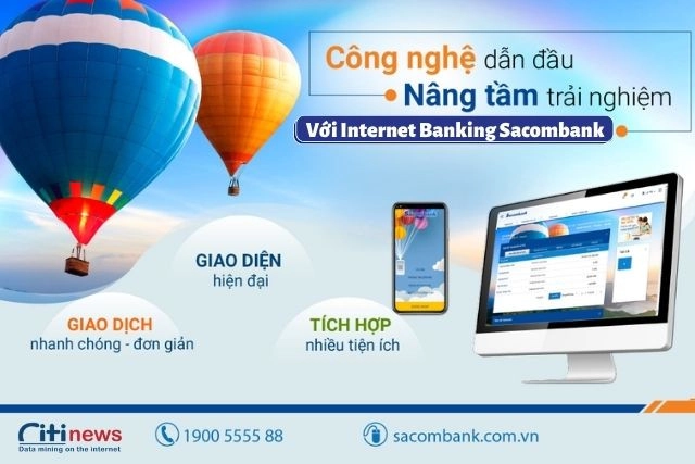 Tất tần tật thông tin về Internet Banking Sacombank