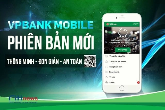  Hướng dẫn sử dụng dịch vụ mobile banking VPBank