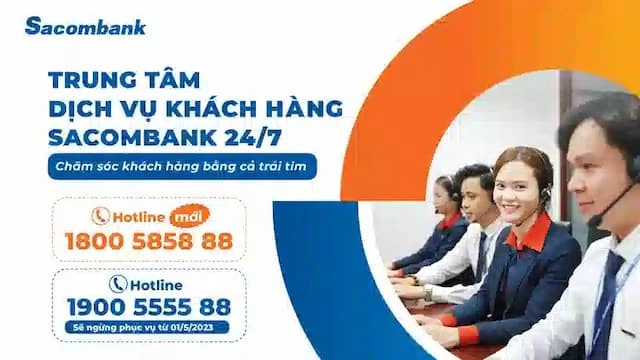 Số điện thoại ngân hàng Sacombank