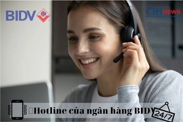Hotline của ngân hàng BIDV