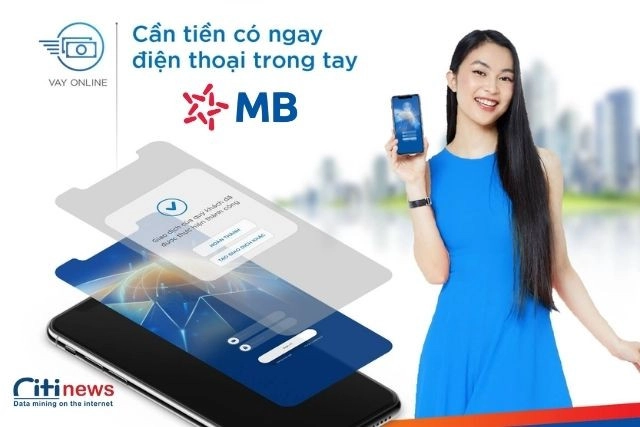 Các hình thức vay online ngân hàng MBBank