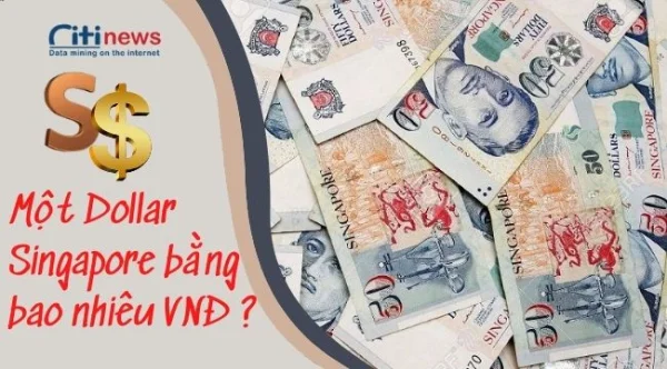 1 SGD Singapore bằng bao nhiêu tiền Việt Nam theo tỷ giá mới nhất